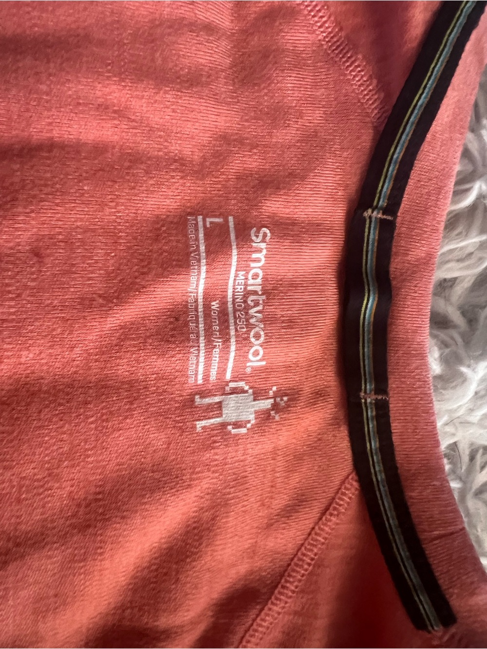 Smartwool Women's Merino Tee in Coral